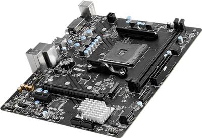 MSI B450M-A Pro MAX II Moederbord Vormfactor Micro-ATX Moederbord chipset AMD® B450