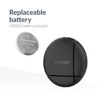 Beeep BeTag Find My Tracker Black & Keychain Black - 1 pack - thumbnail