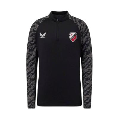 Castore FC Utrecht Trainingstrui 1/4-Zip 2025-2026 Kids Zwart Castore FC Utrecht Trainingstrui 1/4-Zip 2025-2026 Kids Zwart