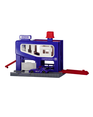 Speelgoed garage - Blauw
