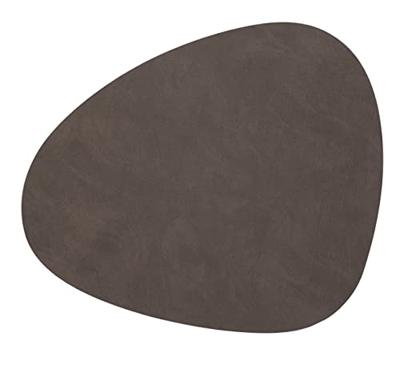 LIND DNA - Dinner Mat Curve - Placemat 37x44cm Nupo Caviar LIND DNA - Dinner Mat Curve - Placemat 37x44cm Nupo Caviar