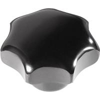 TOOLCRAFT Draaiknop Kunststof 6336 10 stuk(s) - thumbnail