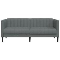 Tweezitsbank stof donkergrijs - thumbnail