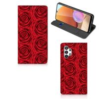 Samsung Galaxy A32 4G | A32 5G Enterprise Editie Smart Cover Red Roses - thumbnail