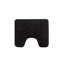 Toiletmat Zwart Caen 60X50cm - thumbnail