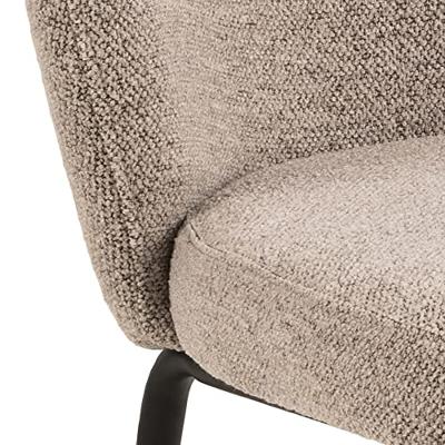Sohome Eetkamerstoel 'Sophia' Bouclé, kleur Beige