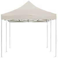 Partytent professioneel inklapbaar 6x3 m aluminium crme - thumbnail