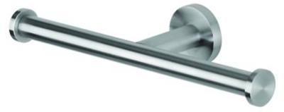 Geesa Nemox Toiletrolhouder zonder klep dubbel RVS geborsteld 916518-05