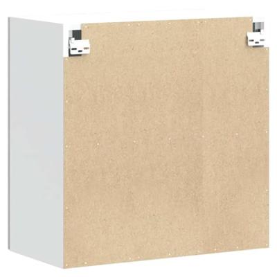 Keukenwandkast Lucca bewerkt hout betongrijs