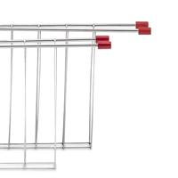 Alessi Tostiklemmen voor Broodrooster Plissé - Rood - Michele de Lucchi - MDL08RA R - thumbnail