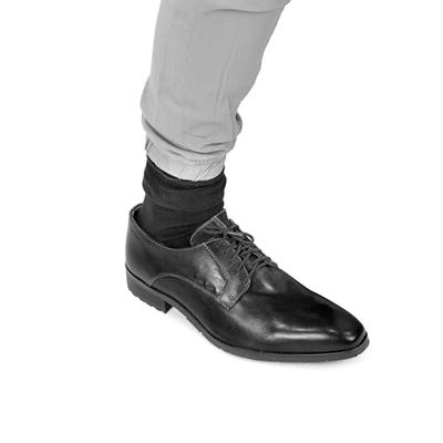 Schoenveters elastisch zwart 60cm