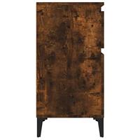 Nachtkastje 40x35x70 cm gerookt eikenkleurig - thumbnail