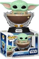 Star Wars The Mandalorian Funko Pop Vinyl: Grogu (in Hover Pram) - thumbnail