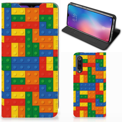 Xiaomi Mi 9 | Hoesje met Magneet | Blokken Xiaomi Mi 9 | Hoesje met Magneet | Blokken