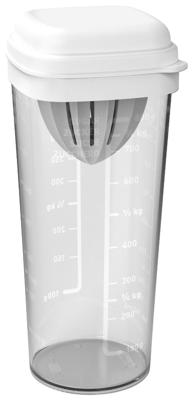 Rotho shaker met pers 1 l loft wit Rotho shaker met pers 1 l loft wit