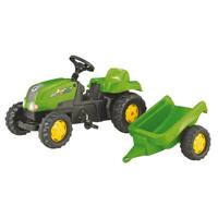 Rolly Toys 012169 RollyKid-X Traptractor + Aanhanger - thumbnail