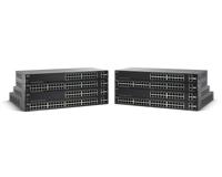 CISCO SG220-26P 26-Port Gigabit PoE Smart Plus Switch 24x 10 100 1000 met 2 Gigabit Combo 180W - thumbnail