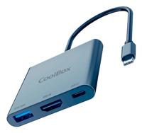 Hub USB CoolBox COO-DOCK-C-31 100 W - thumbnail