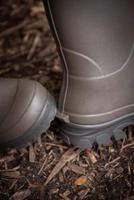 Fox Neoprene Lined Camo Khaki Rubber Boots 43 - thumbnail