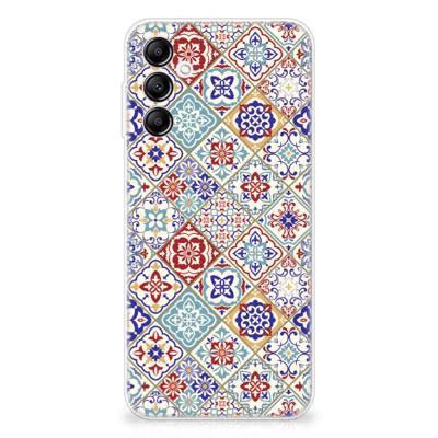 Samsung Galaxy A14 5G | TPU | Siliconen hoesje | Tiles Color Samsung Galaxy A14 5G | TPU | Siliconen hoesje | Tiles Color