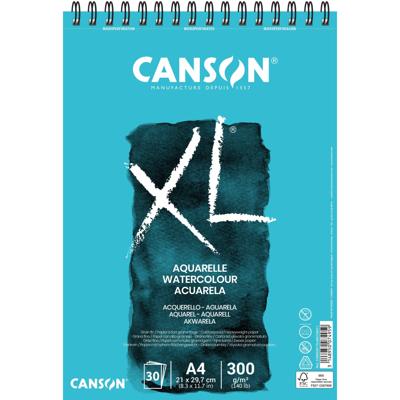 Aquarelpapier canson xl 30vel 300gr a4 wit | 5 stuks