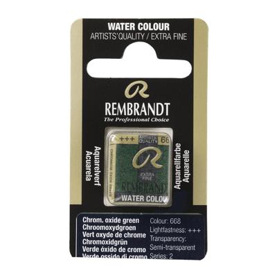 Rembrandt Aquarelverf Napje - Chroomoxydgroen #668