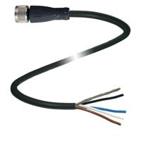 Pepperl+Fuchs 240004-100017 Sensor/actuator connector, geassembleerd Aantal polen (sensoren): 4 2 m 1 stuk(s) - thumbnail
