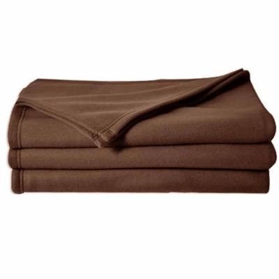 POLECO fleece deken CHOCOLATE 220