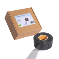 Ventilatieband RVS Zwart 30 m x 8 cm - thumbnail