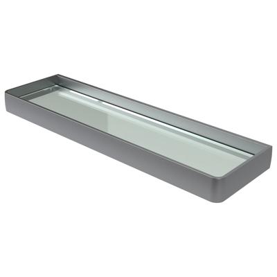 Planchet Haceka Aline Grey 46x3,5 cm Aluminium Mat Grijs Haceka