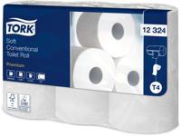Tork toiletpapier Traditional, 2-laags, T4 Premium, wit, pak van 6 rollen - thumbnail