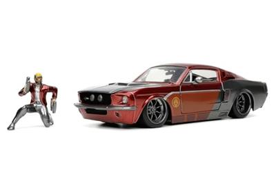 Jada Toys Jada die-cast marvel star lord 1967 ford mustang 1:24