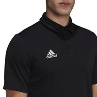adidas Entrada 22 Polo Zwart Wit - thumbnail