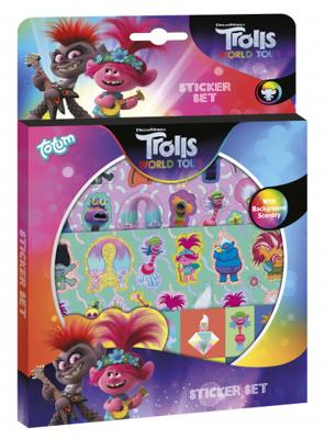 Stickerset Totum Trolls 2 World Tour Stickerset Totum Trolls 2 World Tour