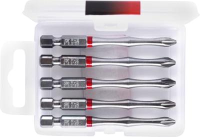 KS Tools 918.3156 9183156 Kruis-bit PH 2 Vernikkeld E 6.3 5 stuk(s) KS Tools 918.3156 9183156 Kruis-bit PH 2 Vernikkeld E 6.3 5 stuk(s)