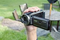Sony HDRCX405B.CEN Full HD Camcorder (30x Optische Zoom, 60x Helder Beeld, Groothoek met 26,8 mm, Optical Steady Shot) met Intelligent Active Mode Onbewogen Opnames, Zwart - thumbnail