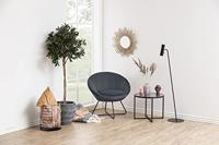 Sohome Fauteuil 'Vagn' Velvet, kleur Donkergrijs - thumbnail