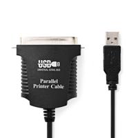 Nedis CCGP60880BK20 Printerkabel Usb Usb-a Male - Centronics 36-pins Male 2,0 M Zwart - thumbnail