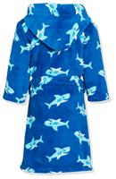 Badjas haai - badjas capuchon - 98-104 - thumbnail