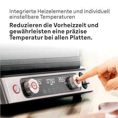 Braun CG9167 MultiGrill 9 Pro Contactgrill RVS/Zwart