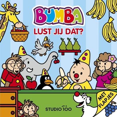 Studio 100 Bumba kartonboek met flapjes - lust jij dat? Studio 100 Bumba kartonboek met flapjes - lust jij dat?