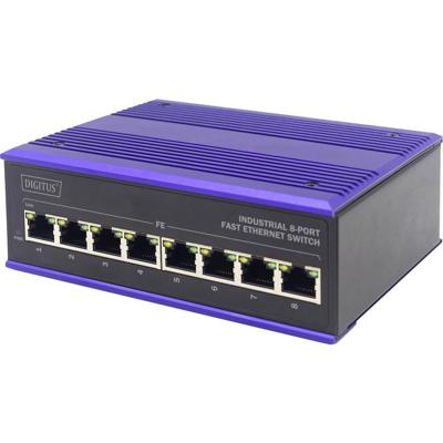 Digitus DN-650105 Industrial Ethernet Switch 5 poorten 10 / 100 MBit/s Digitus DN-650105 Industrial Ethernet Switch 5 poorten 10 / 100 MBit/s