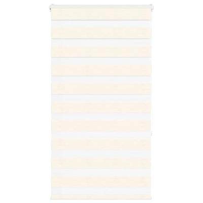 VidaXL Zebra rolgordijn 90x150 cm stofbreedte 85,9 cm marmerbeige VidaXL Zebra rolgordijn 90x150 cm stofbreedte 85,9 cm marmerbeige