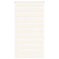 VidaXL Zebra rolgordijn 90x150 cm stofbreedte 85,9 cm marmerbeige - thumbnail
