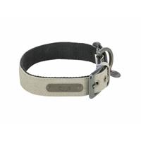 TRIXIE HALSBAND HOND CITYSTYLE EXTRA BREED KATOEN LICHTGRIJS 50-57X3,5 CM - thumbnail