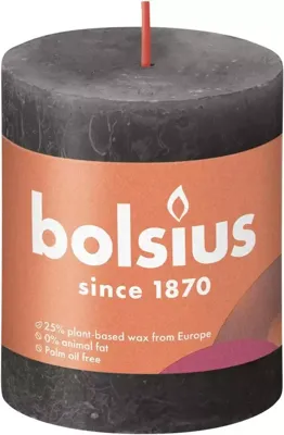 Bolsius Stompkaars 8cm Stormy Grey