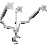 LogiLink BP0052 3-voudig Monitor-tafelbeugel 33,0 cm (13) - 81,3 cm (32) Kantelbaar, Zwenkbaar - thumbnail