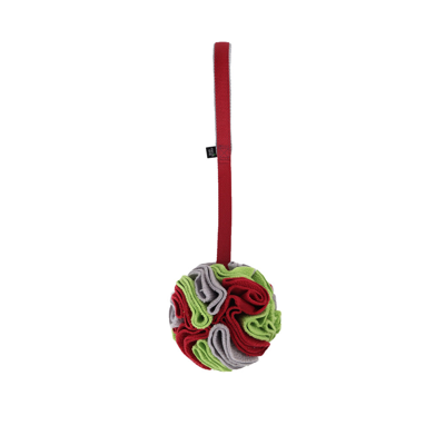 Minus One Fleece Dog Tug Toy - Fleece Tug Ball Minus One Fleece Dog Tug Toy - Fleece Tug Ball