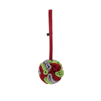 Minus One Fleece Dog Tug Toy - Fleece Tug Ball - thumbnail