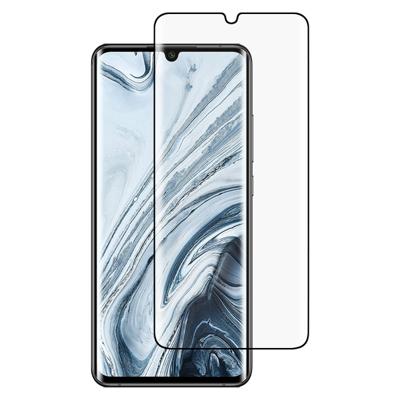 Voor Xiaomi Mi Note 10 9H HD 3D Curved Edge Tempered Glass Film (Zwart)